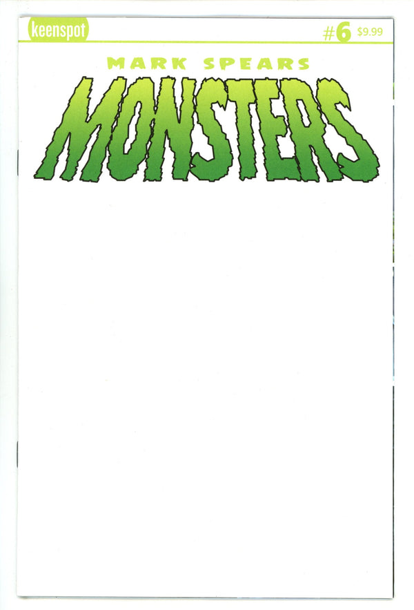 Mark Spears Monsters 6 Blank Variant (2025)