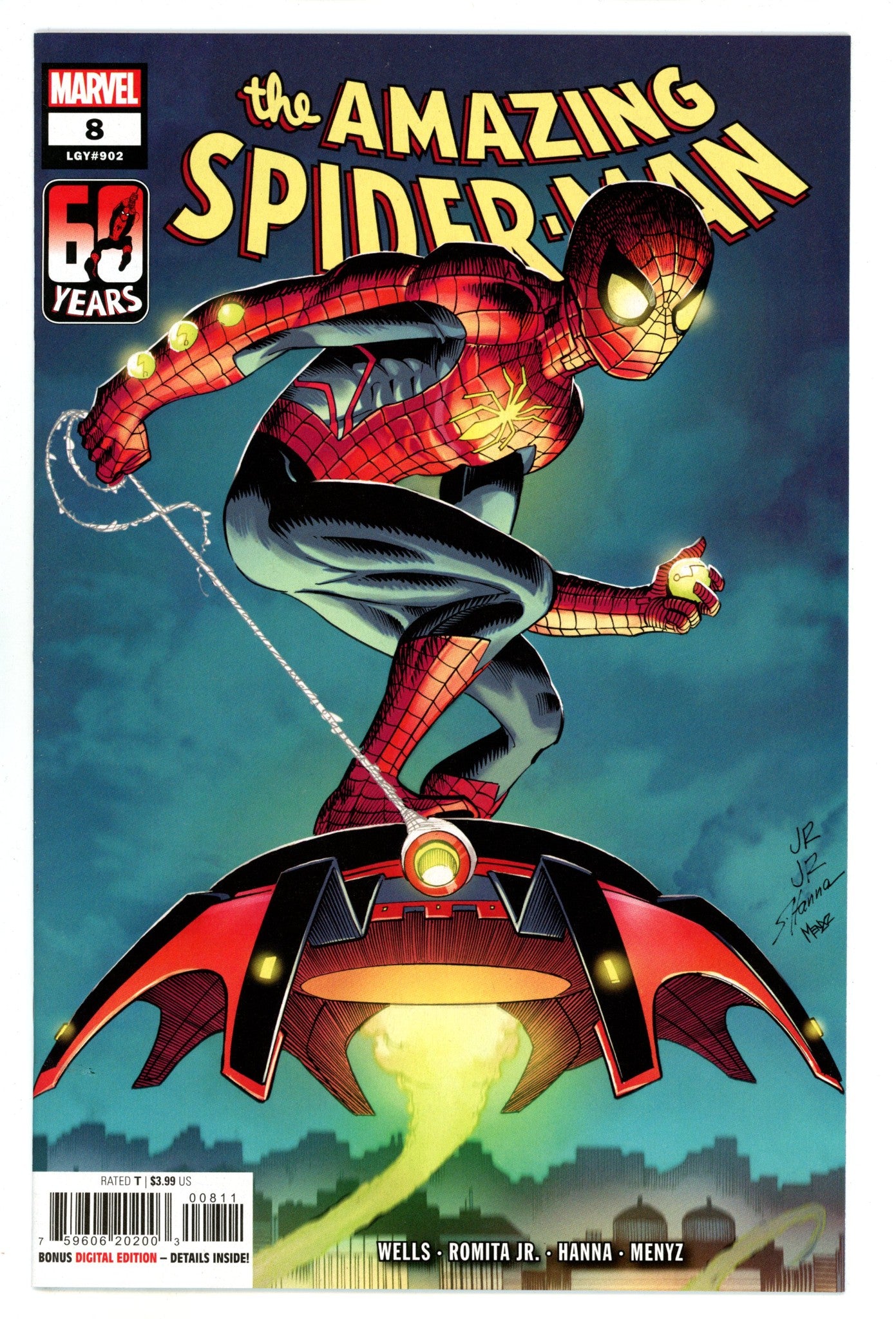 The Amazing Spider-Man Vol 6 8 (902)  High Grade  (2022)  