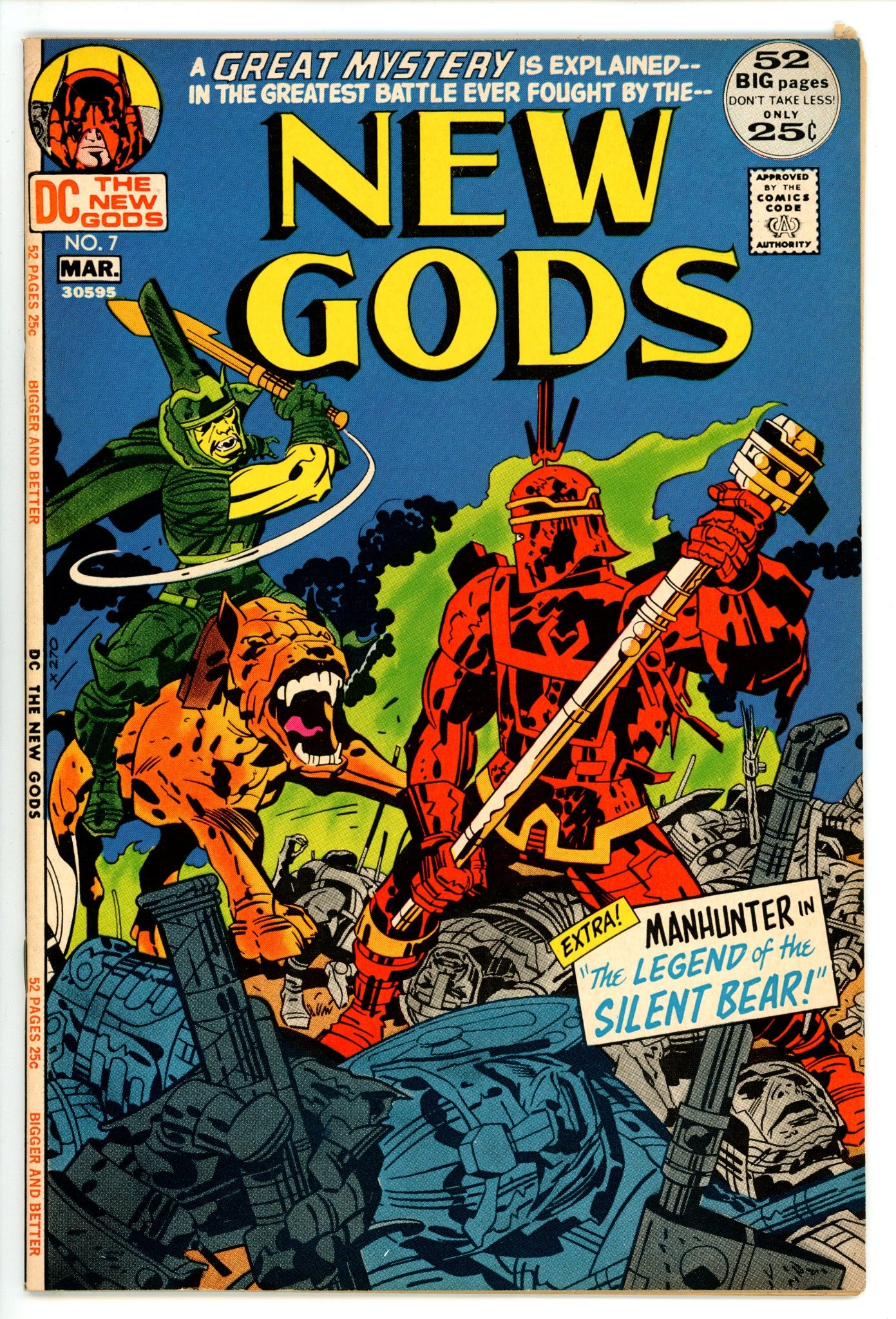 The New Gods Vol 1 7  VF+ (8.5)   (1972)        