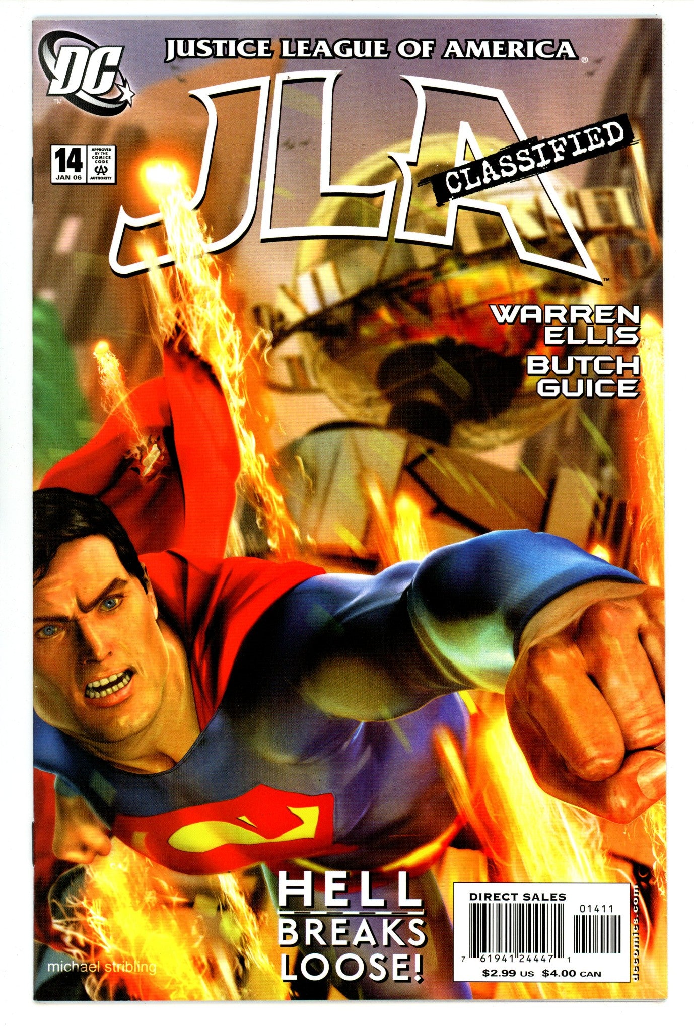 JLA: Classified  14  High Grade  (2006)   