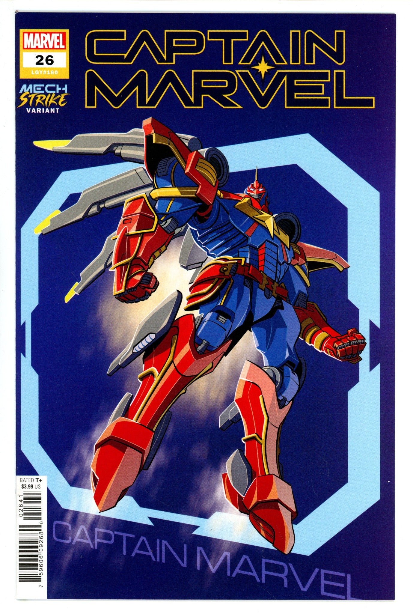 Captain Marvel Vol 11 26 Castellani Variant (2021)