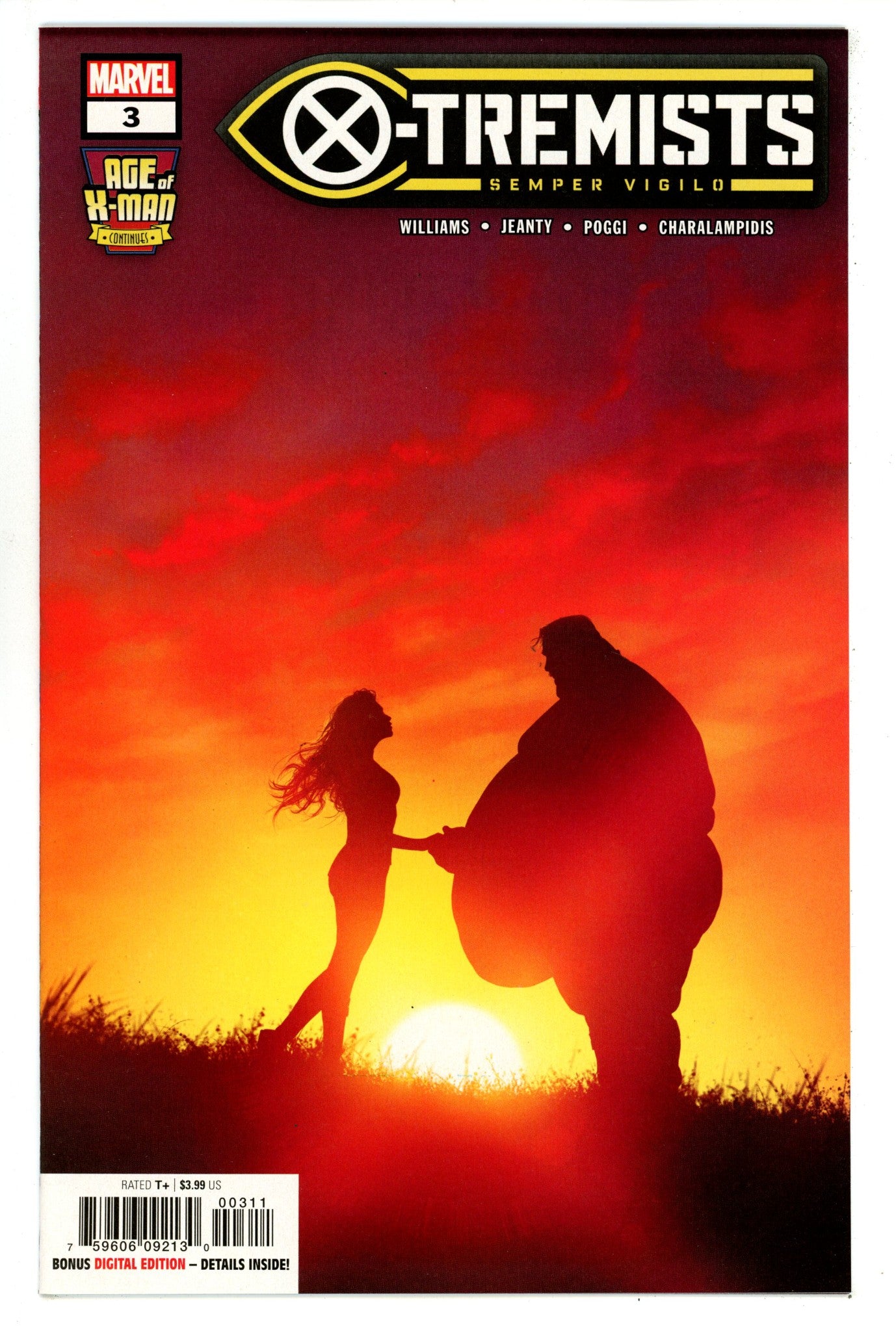 Age of X-Man: X-Tremists 3 High Grade (2019) 