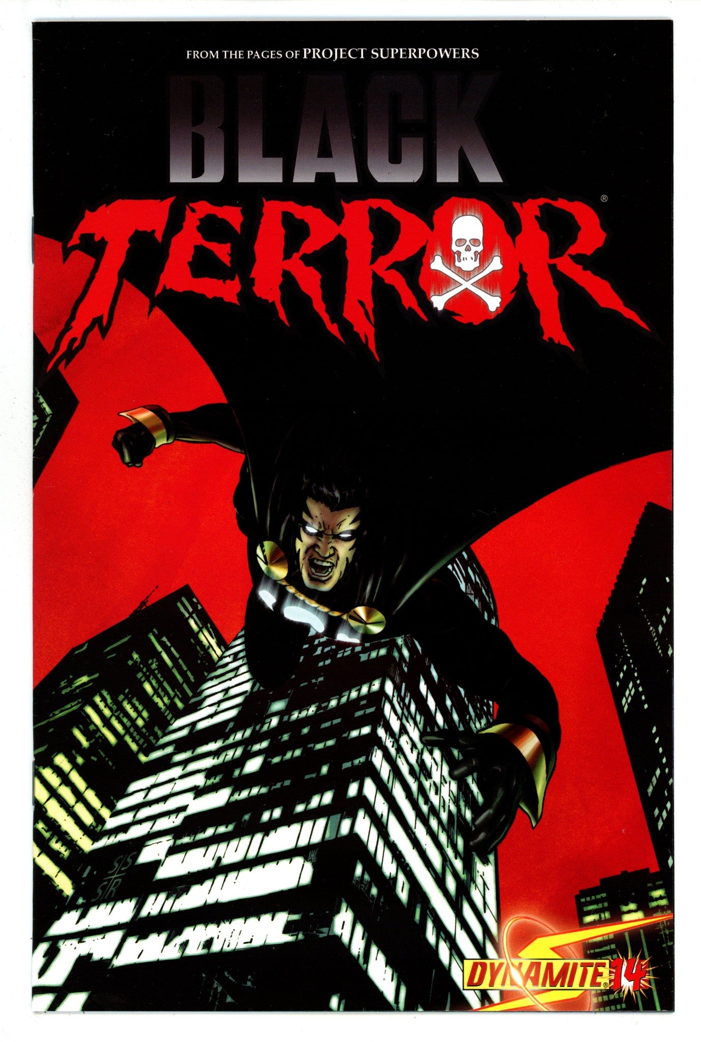 Black Terror 14 High Grade (2011) Sadowski Variant 