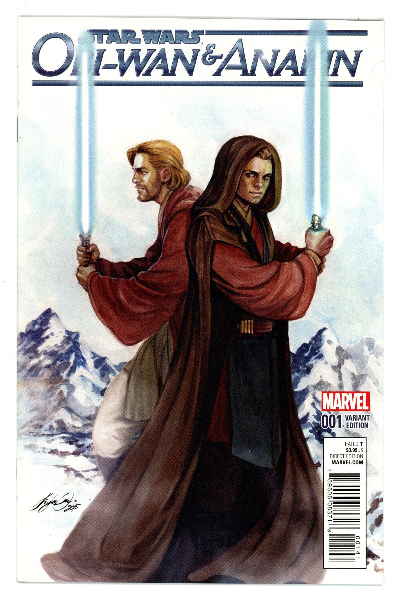 Obi-Wan and Anakin 1 VF (8.0) (2016) Oum Incentive Variant 