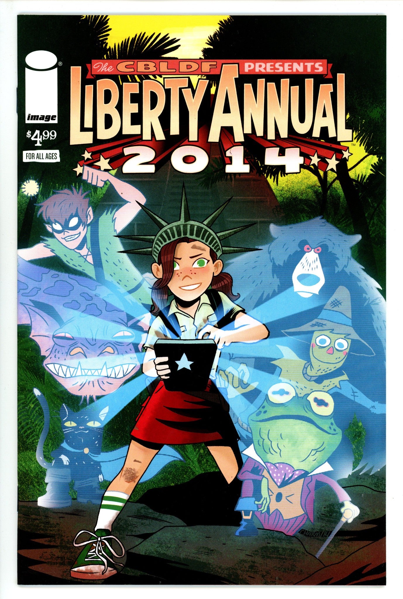 The CBLDF Presents Liberty Annual 2014 High Grade (2014) Charm Variant 