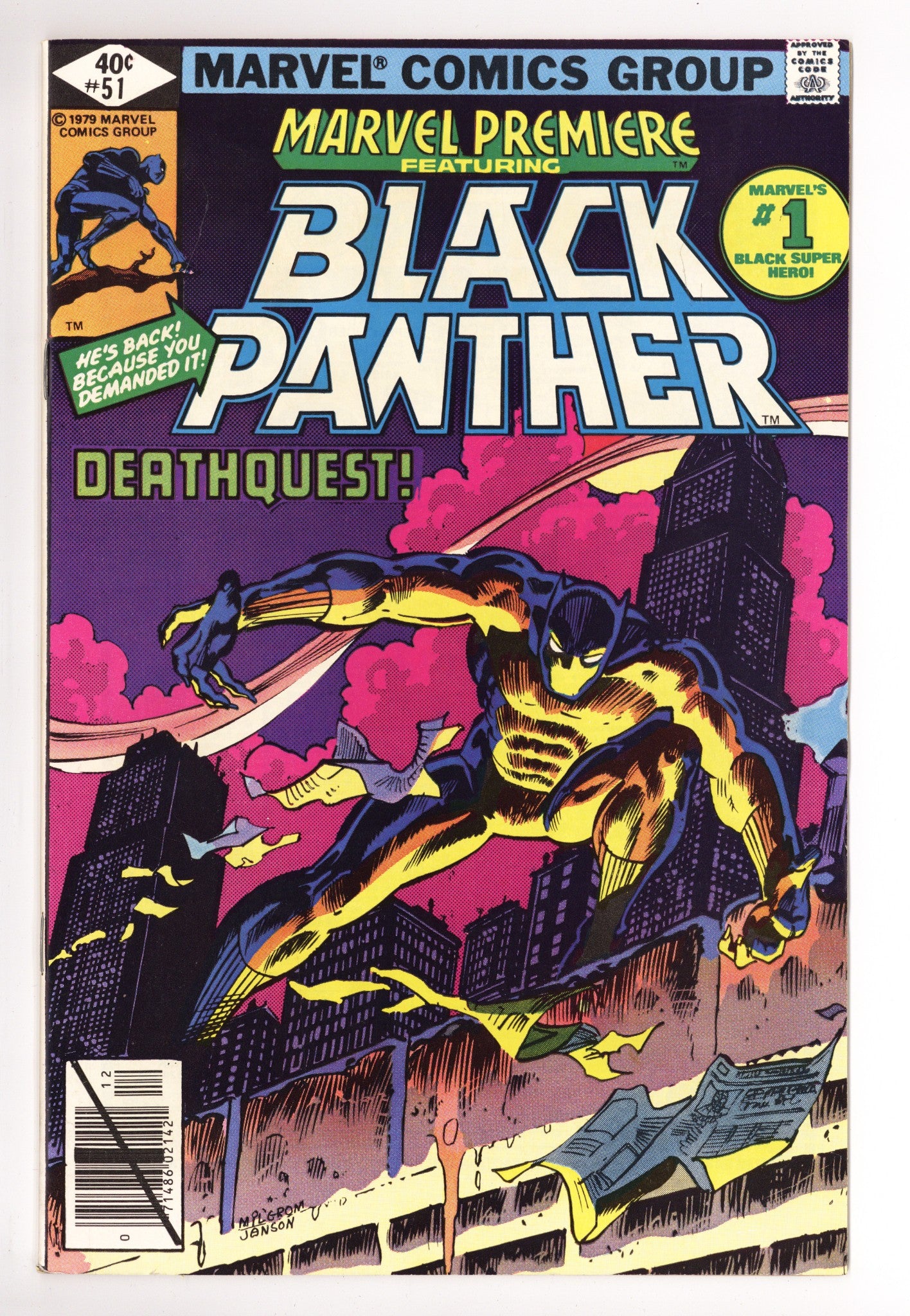 Marvel Premiere 51 VF (8.0) (1979) 