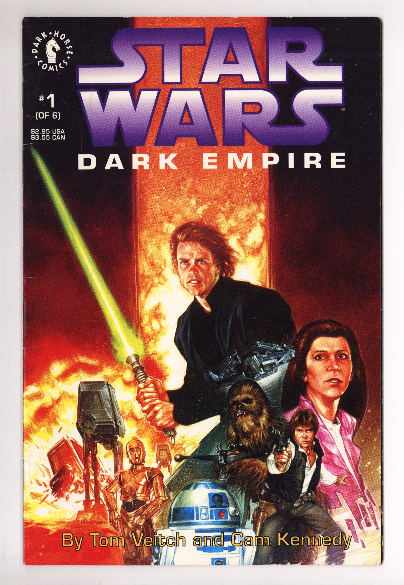 Star Wars: Dark Empire 1 Mid Grade (1991) 