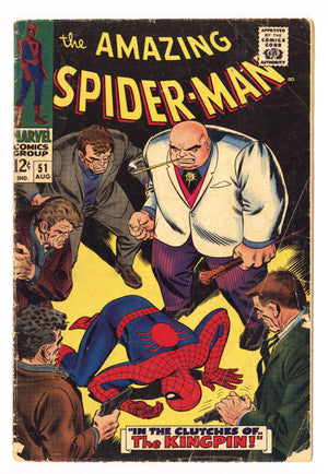 The Amazing Spider-Man Vol 1 51 GD (2.0) (1967) 
