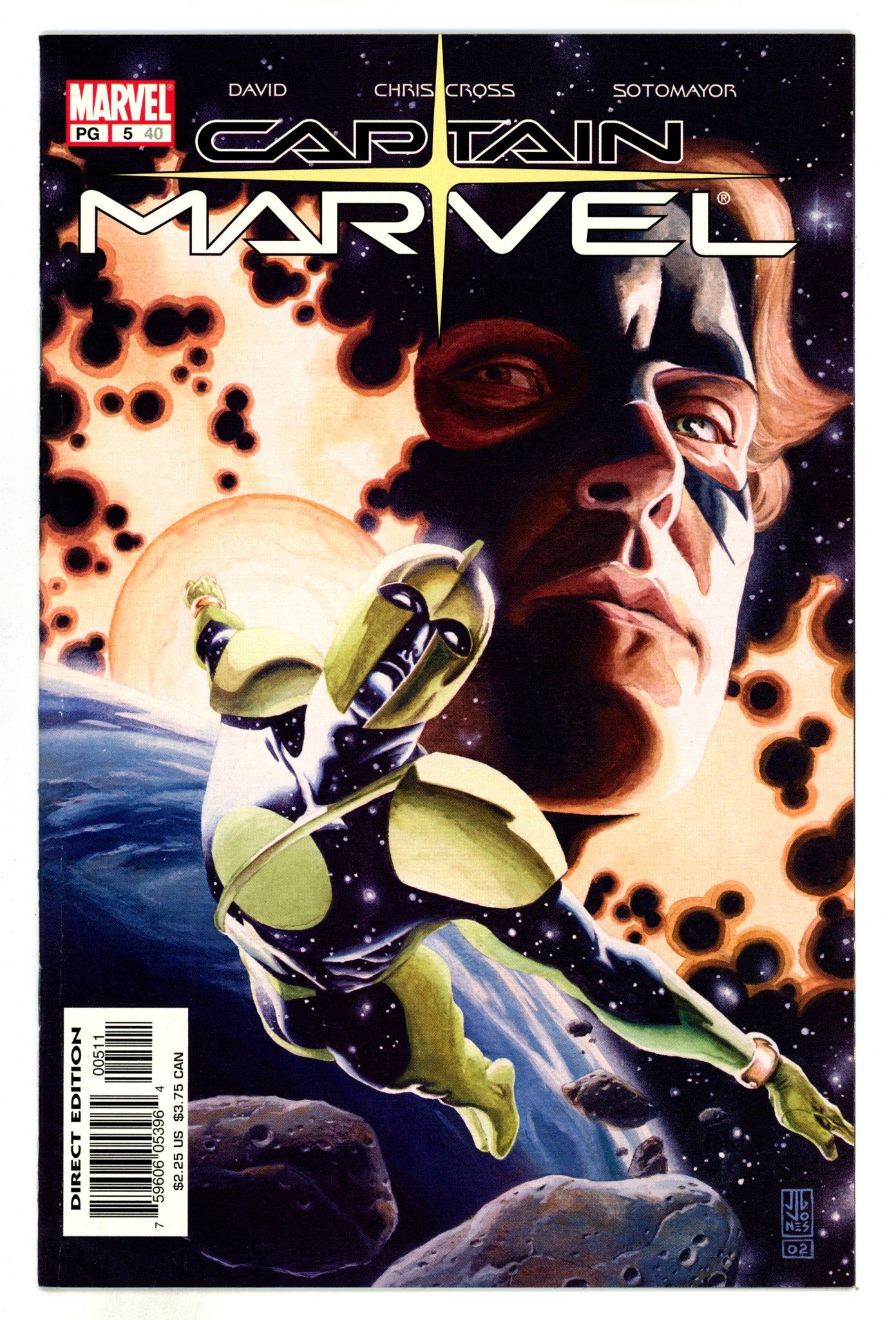 Captain Marvel Vol 6 5 (40) High Grade (2003) 