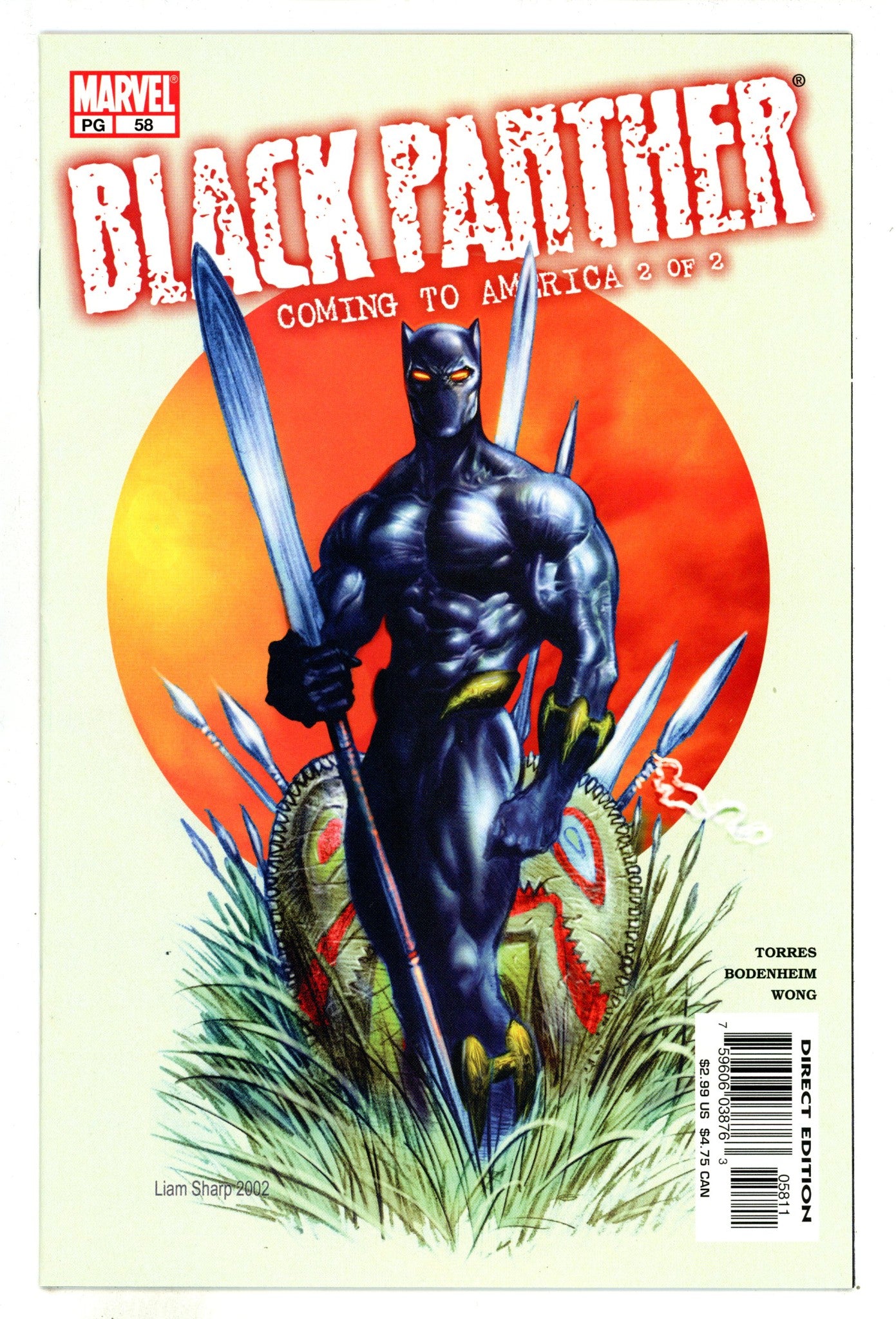 Black Panther Vol 3 58 High Grade (2003) 