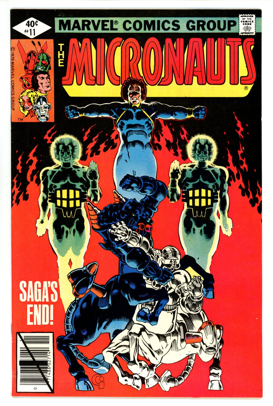 Micronauts Vol 1 11 Low Grade (1979) 