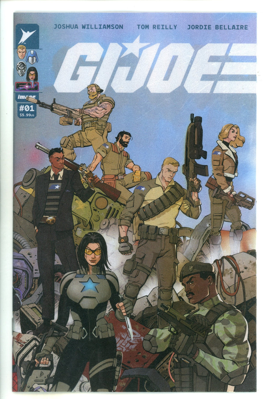 G.I. Joe  1 Reilly  Wraparound Foil Variant   (2024)
