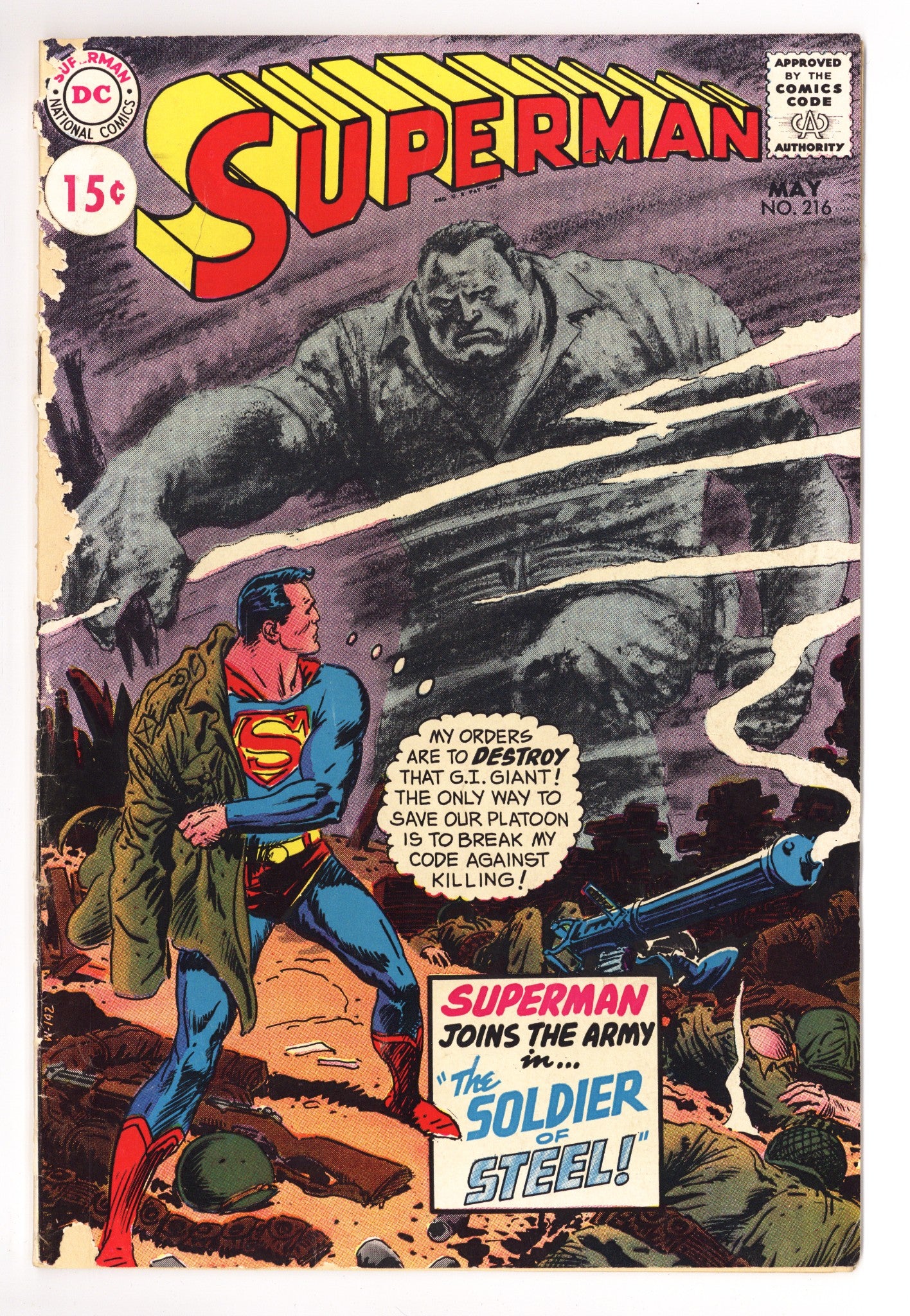 Superman Vol 1 216 FR (1.0) (1969) 