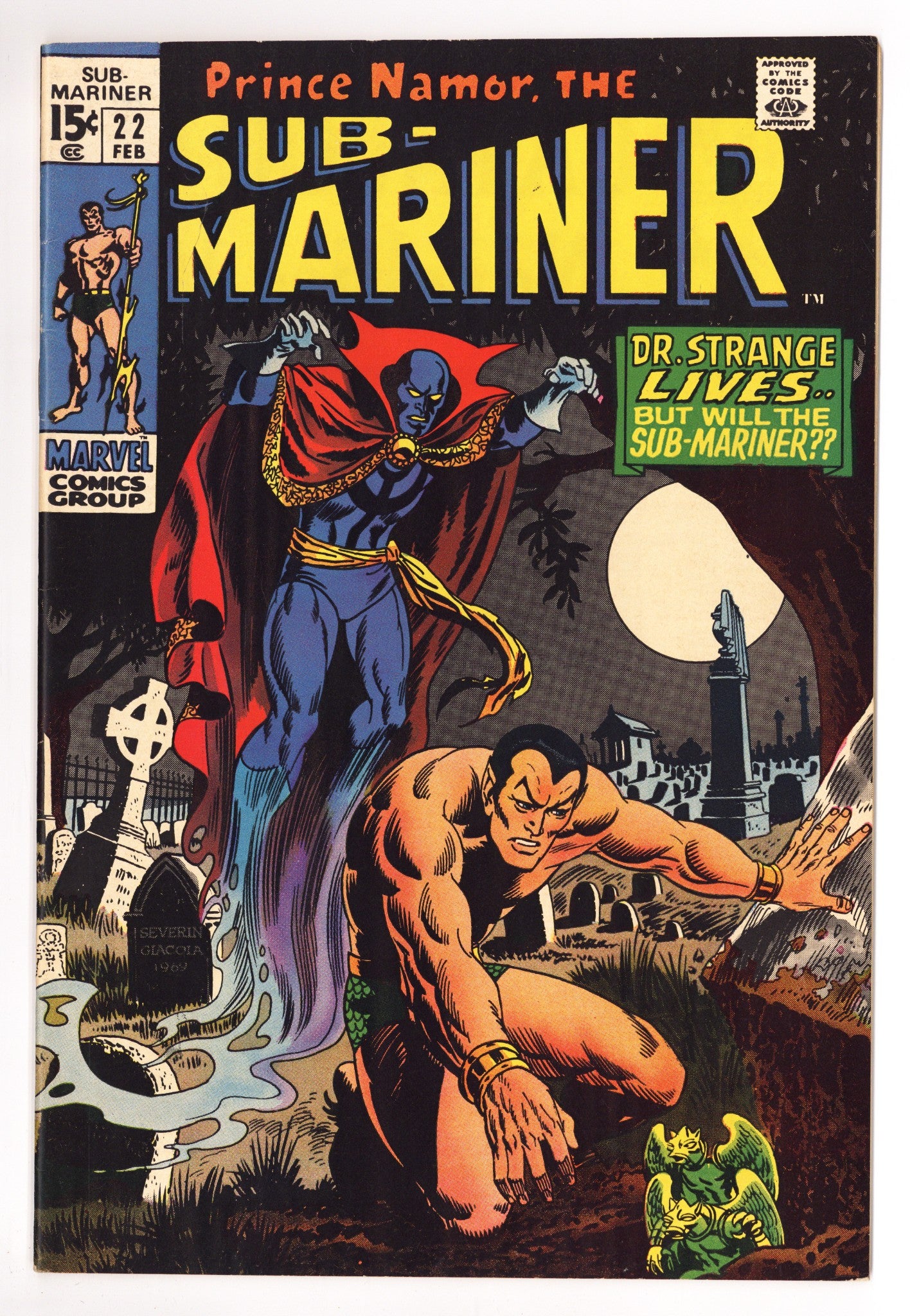 Sub-Mariner Vol 1 22 VF (8.0) (1970) 