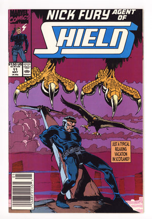 Nick Fury, Agent of S.H.I.E.L.D. Vol 4 11 High Grade (1990)