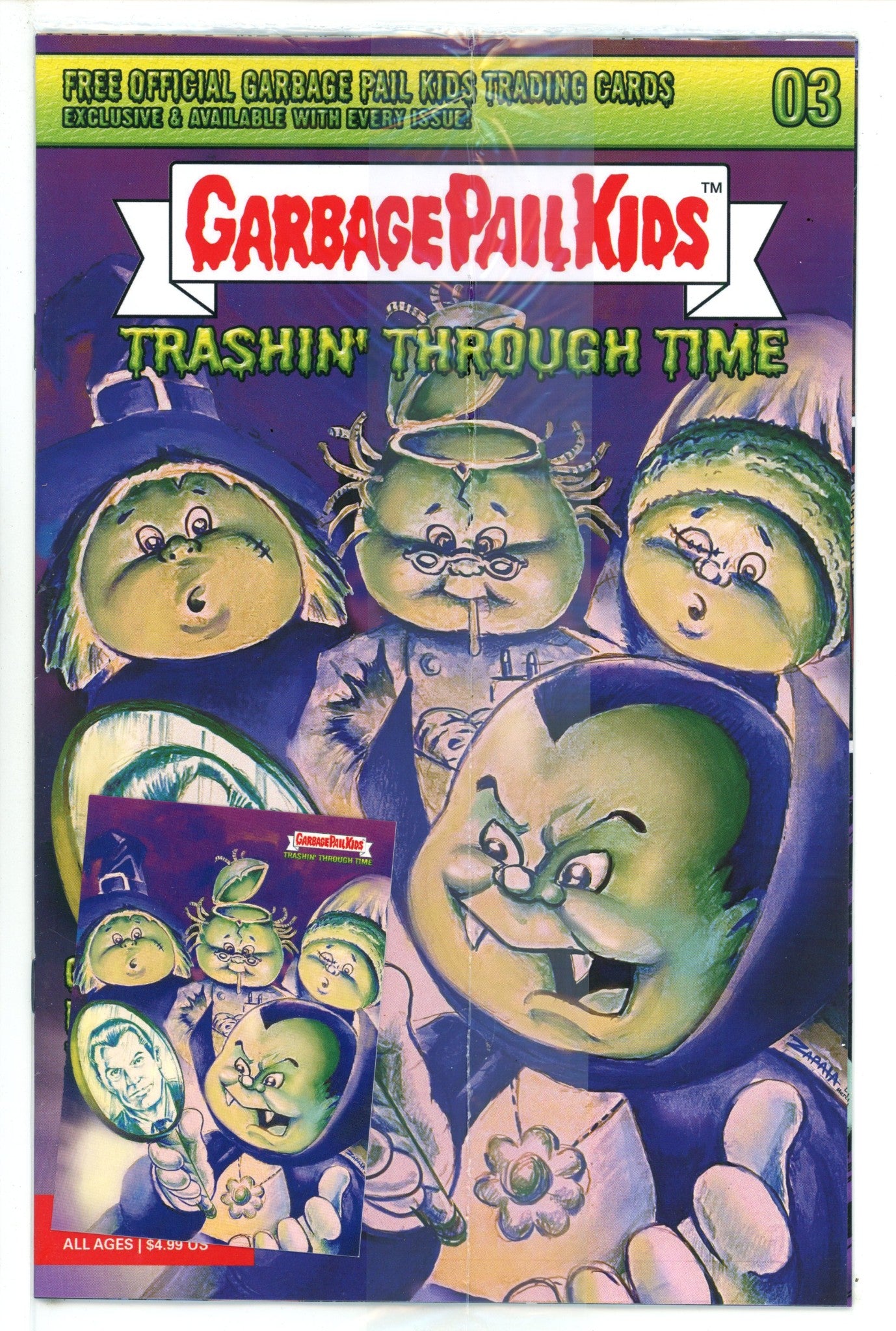 Garbage Pail Kids Through Time 3 Zapata Variant (2023)