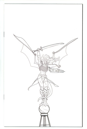 Gargoyles Demona 1 Paur B&W Virgin Incentive Variant (2025)