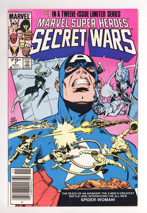 Marvel Super-Heroes Secret Wars 7 NM- (9.2) (1984) Newsstand
