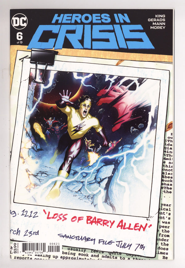 Heroes in Crisis 6 High Grade (2019) Sook Variant