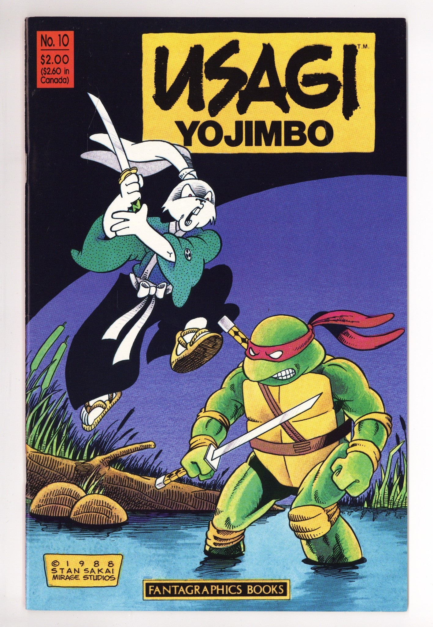 Usagi Yojimbo Vol 1 10 VF+ (8.5) (1988) 