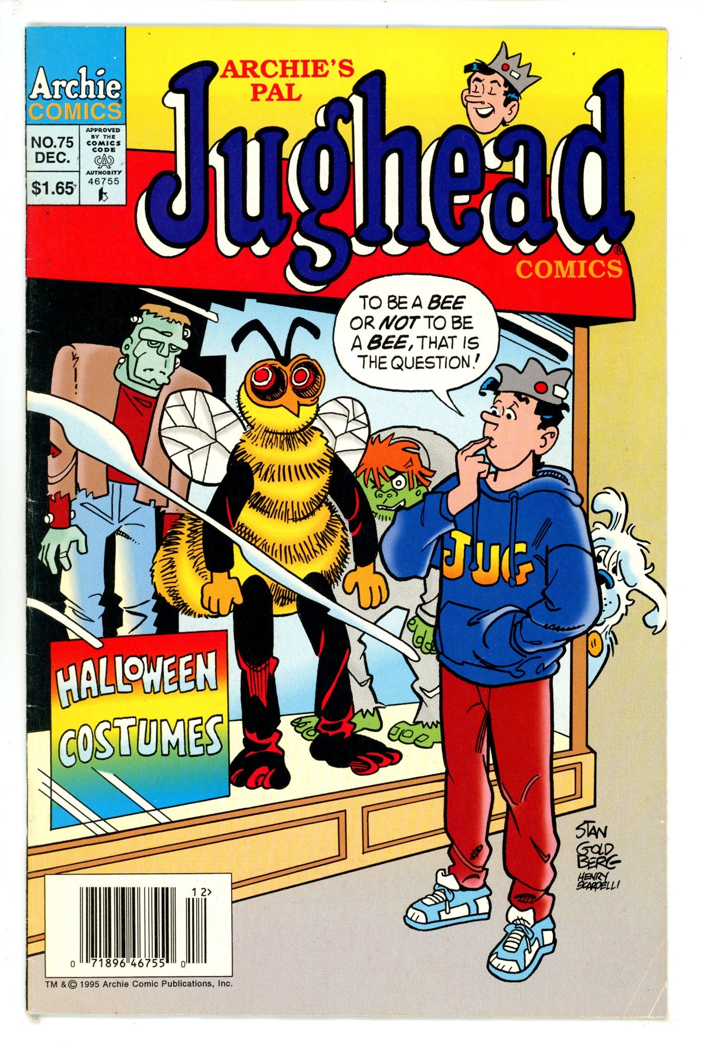 Archie's Pal Jughead Comics 75 Canadian Variant GD/VG (1995)