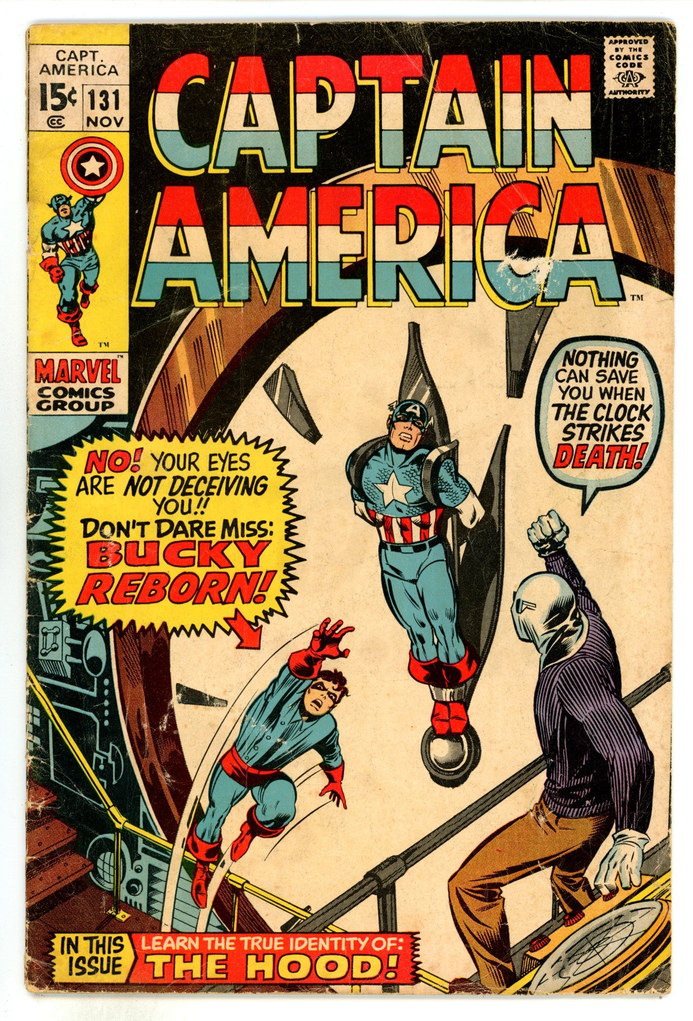 Captain America Vol 1 131  GD (2.0)  (1970)  