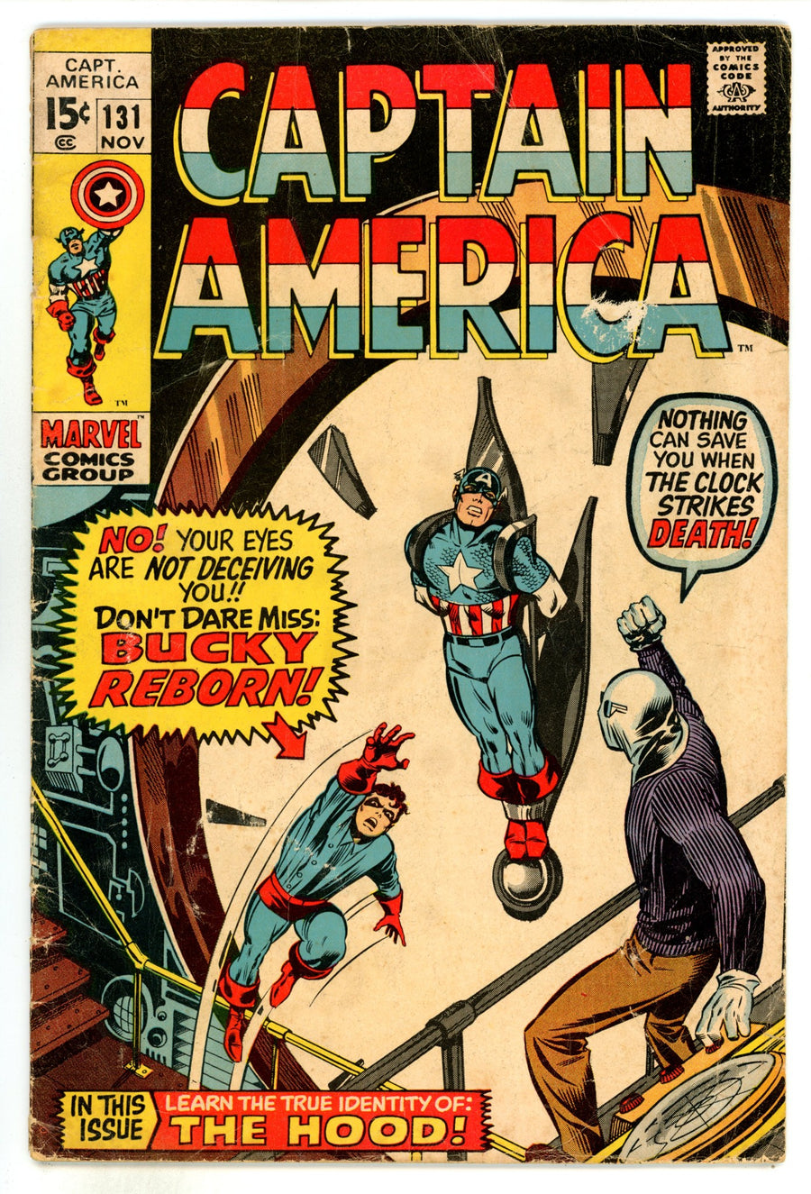 Captain America Vol 1 131  GD (2.0)  (1970)  