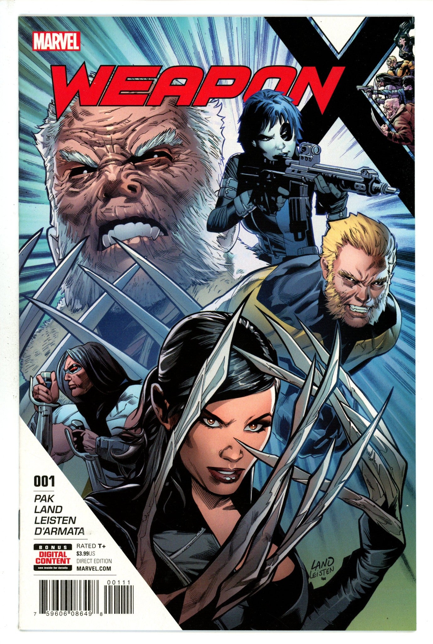 Weapon X Vol 3 1 (2017)