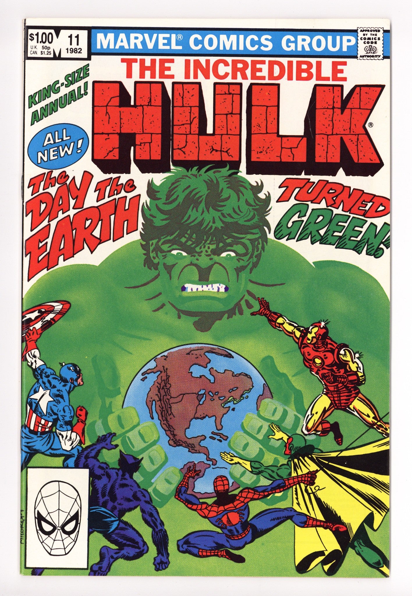 The Incredible Hulk Annual Vol 1 11 High Grade (1982) 