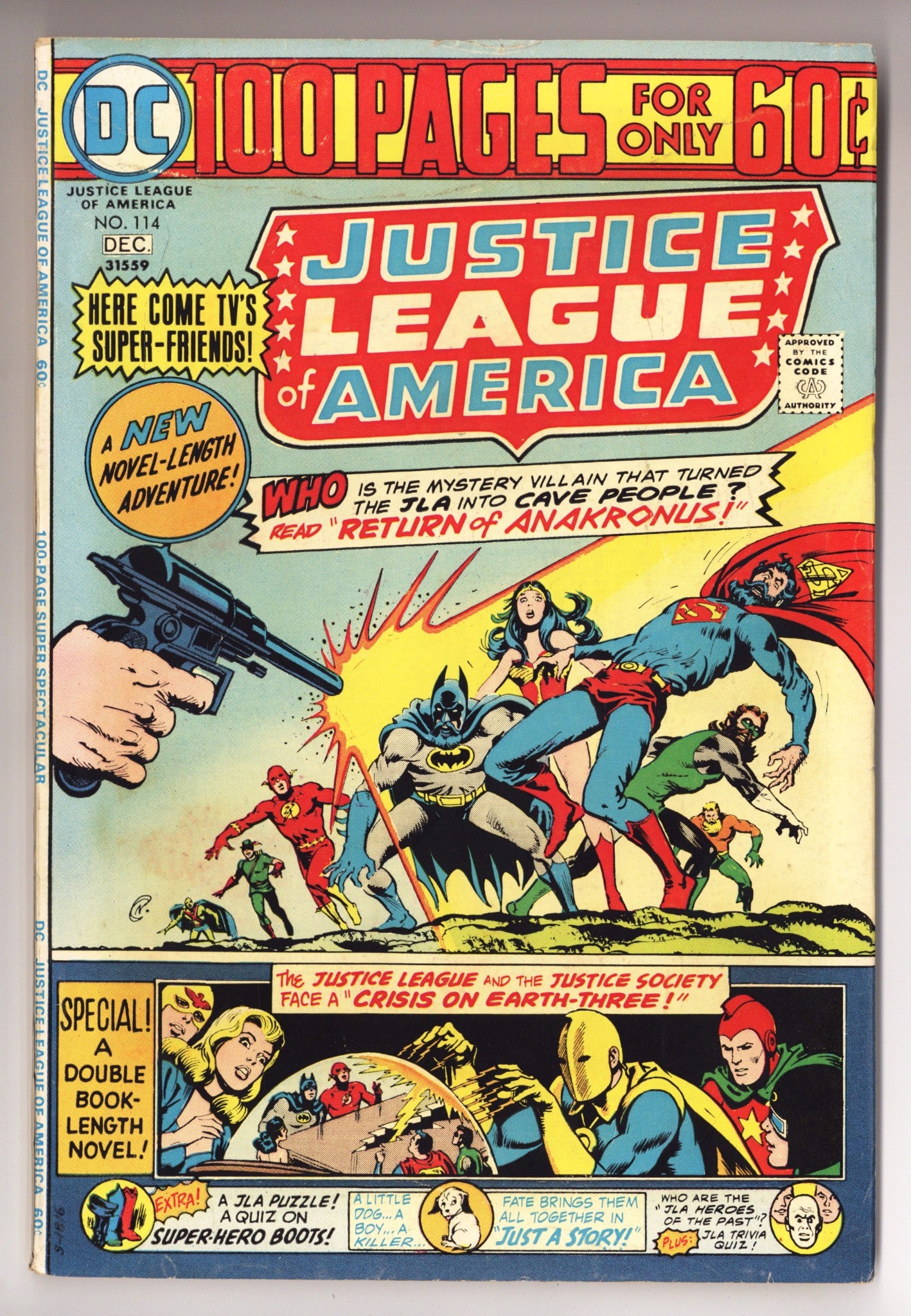 Justice League of America Vol 1 114 VG+ (4.5) (1974) 
