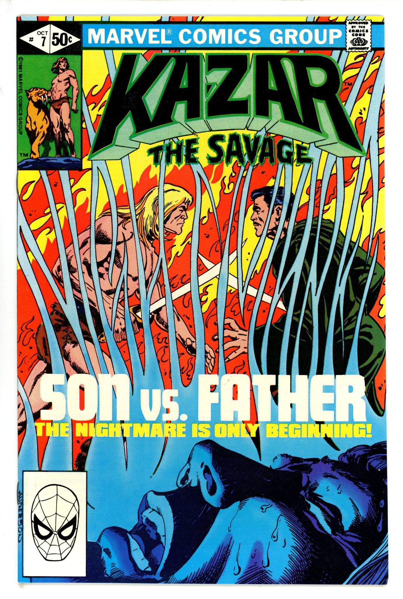 Ka-Zar the Savage Vol 3 7 (1981)