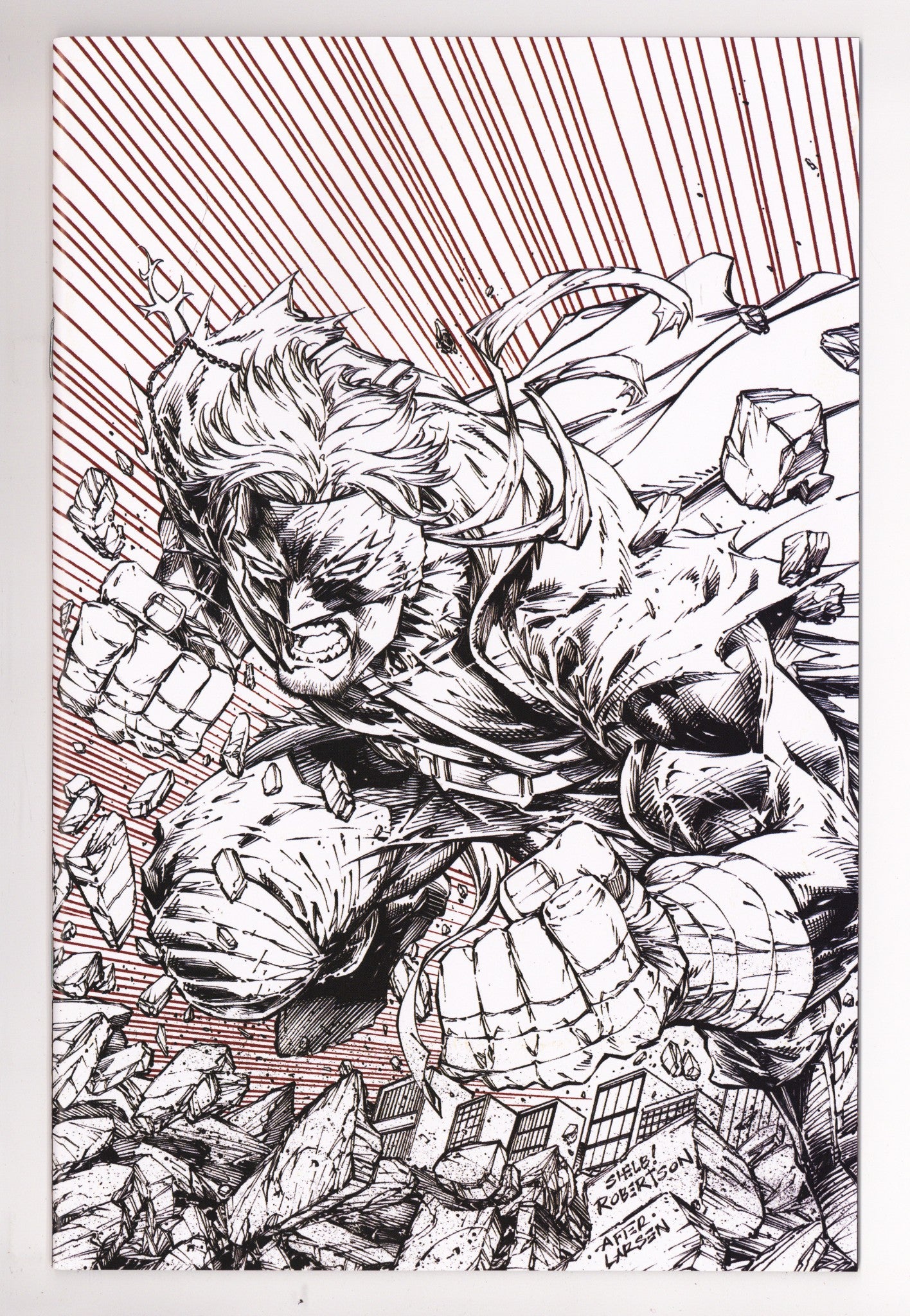 Final Boss 4 Robertson B&W Virgin Incentive VF/NM (2025)