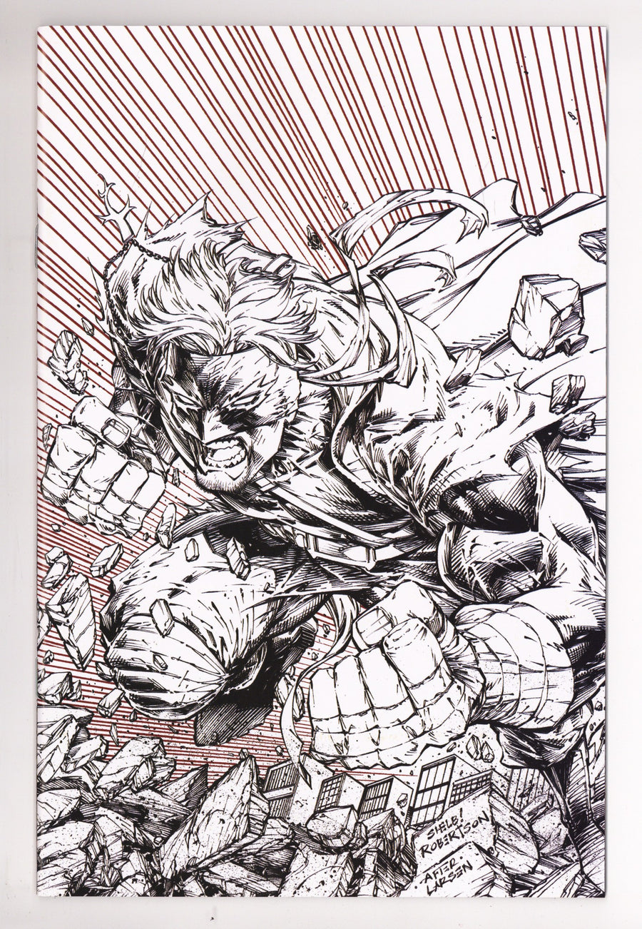 Final Boss 4 Robertson B&W Virgin Incentive VF/NM (2025)