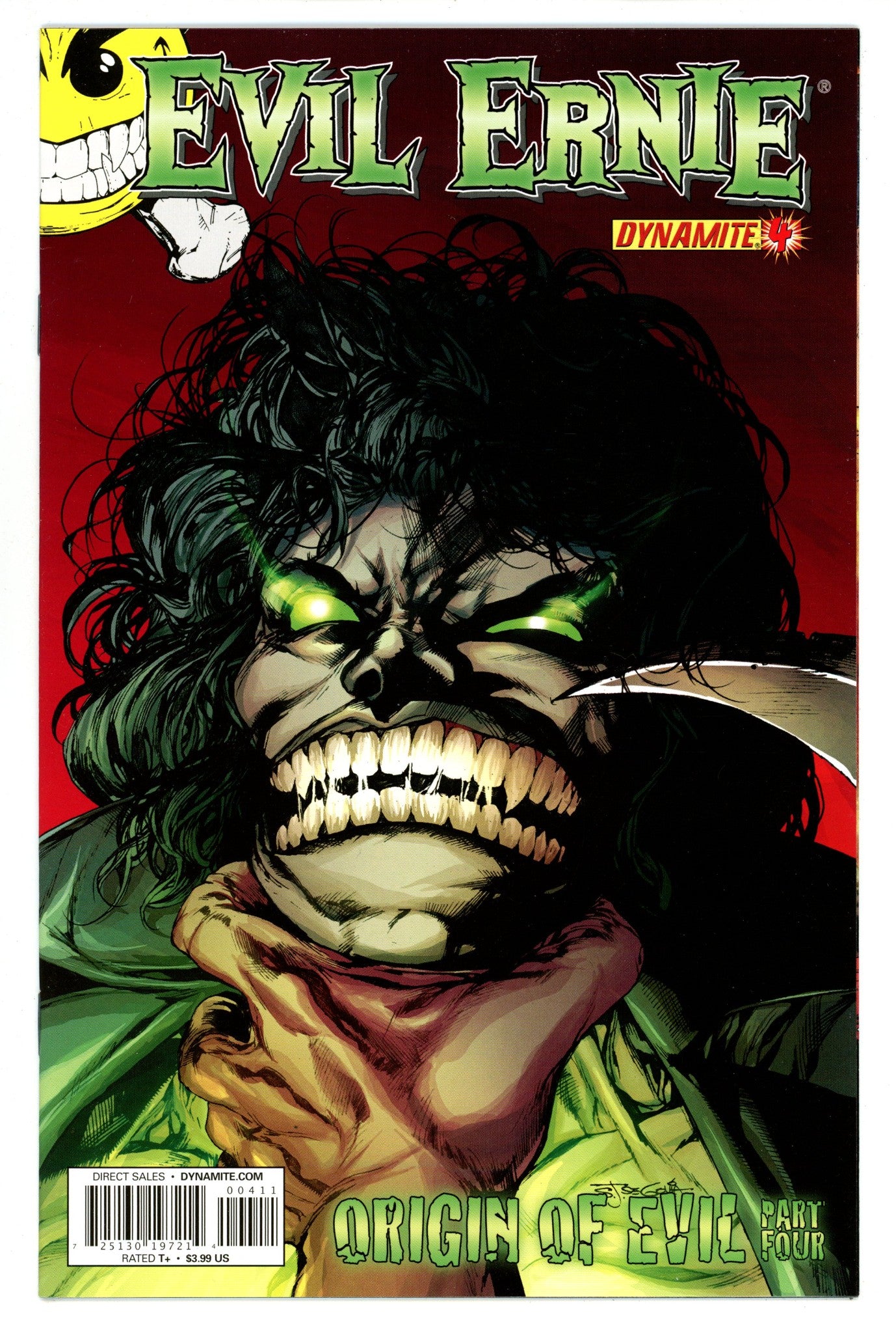 Evil Ernie Vol 1 4 Mid Grade (2013) Segovia Variant 