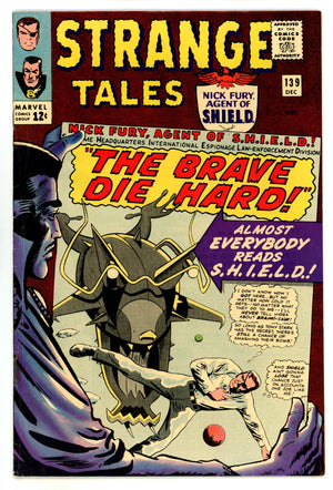 Strange Tales Vol 1 139  FN- (5.5)  (1965)  