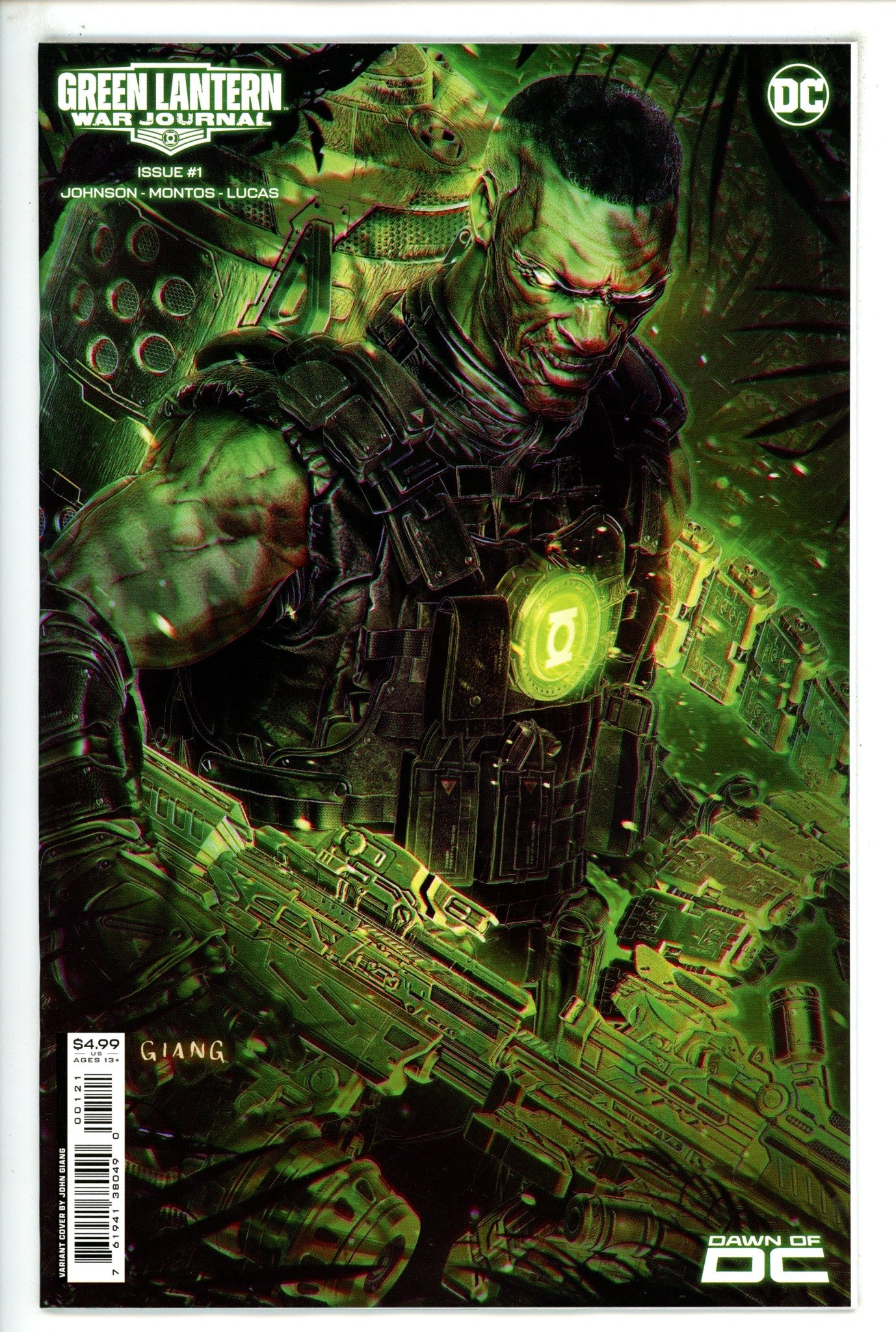 Green Lantern War Journal 1 Giang Variant (2023)