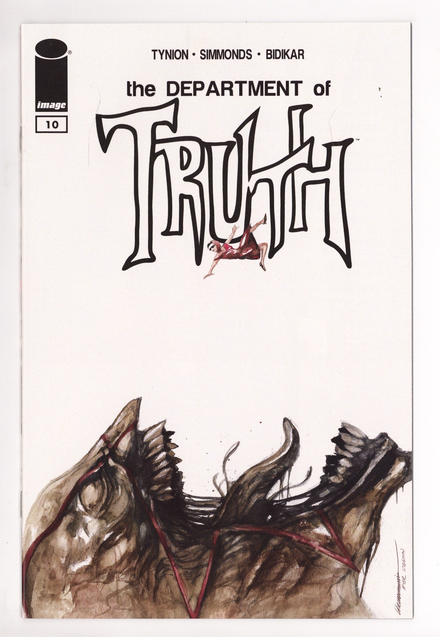 The Department of Truth   10  NM (9.4)   (2021) Demir Homage   Exclusive Variant  