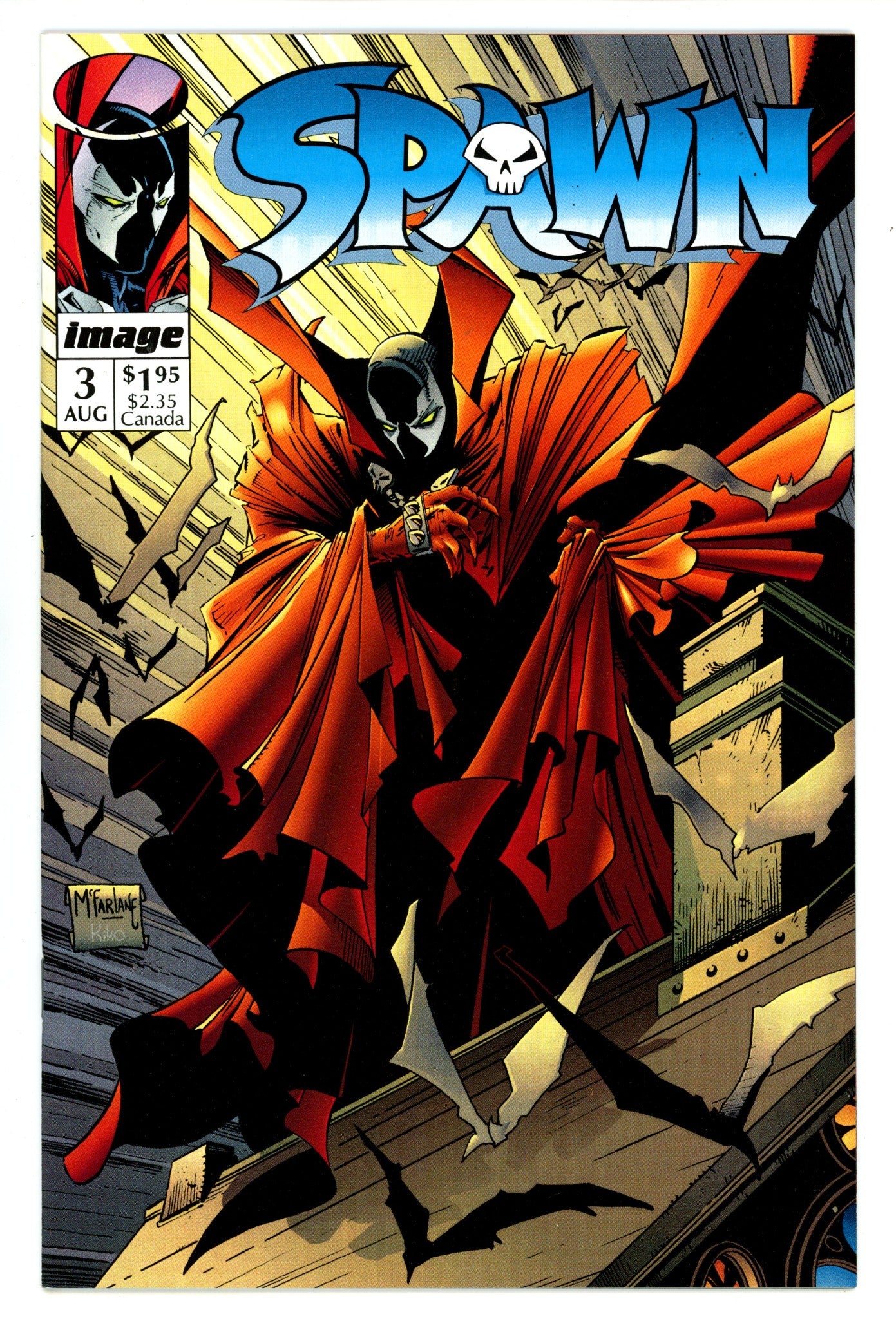 Spawn 3 VF/NM (9.0) (1992) 