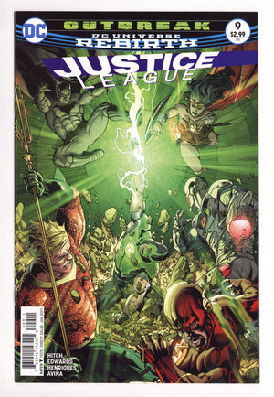 Justice League Vol 2 9 High Grade (2017)