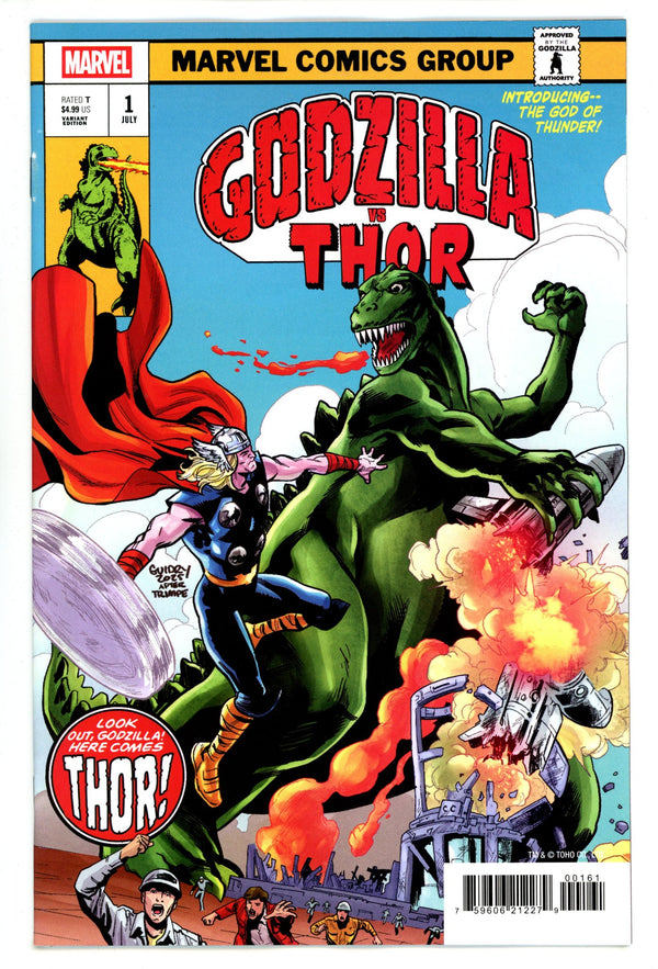 Godzilla Vs. Thor 1 Guidry Variant (2025)