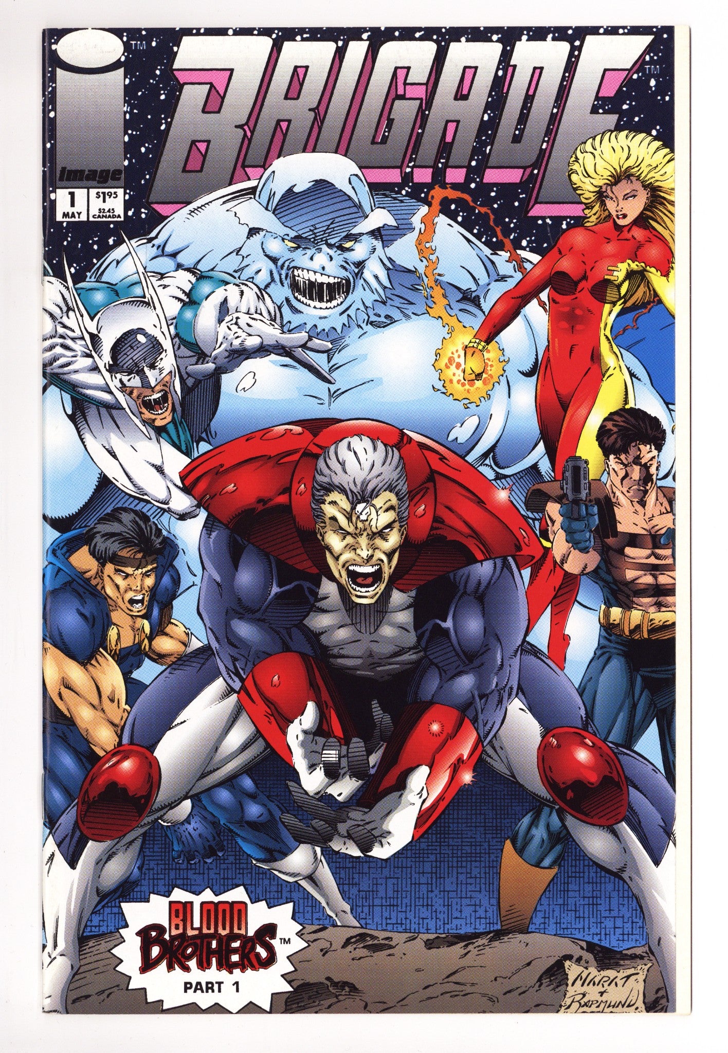 Brigade Vol 2 1 High Grade (1993) 