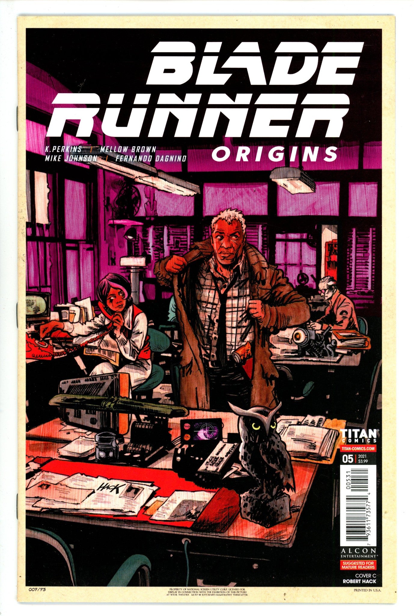 Blade Runner Origins 5 High Grade (2021) Hack Variant 