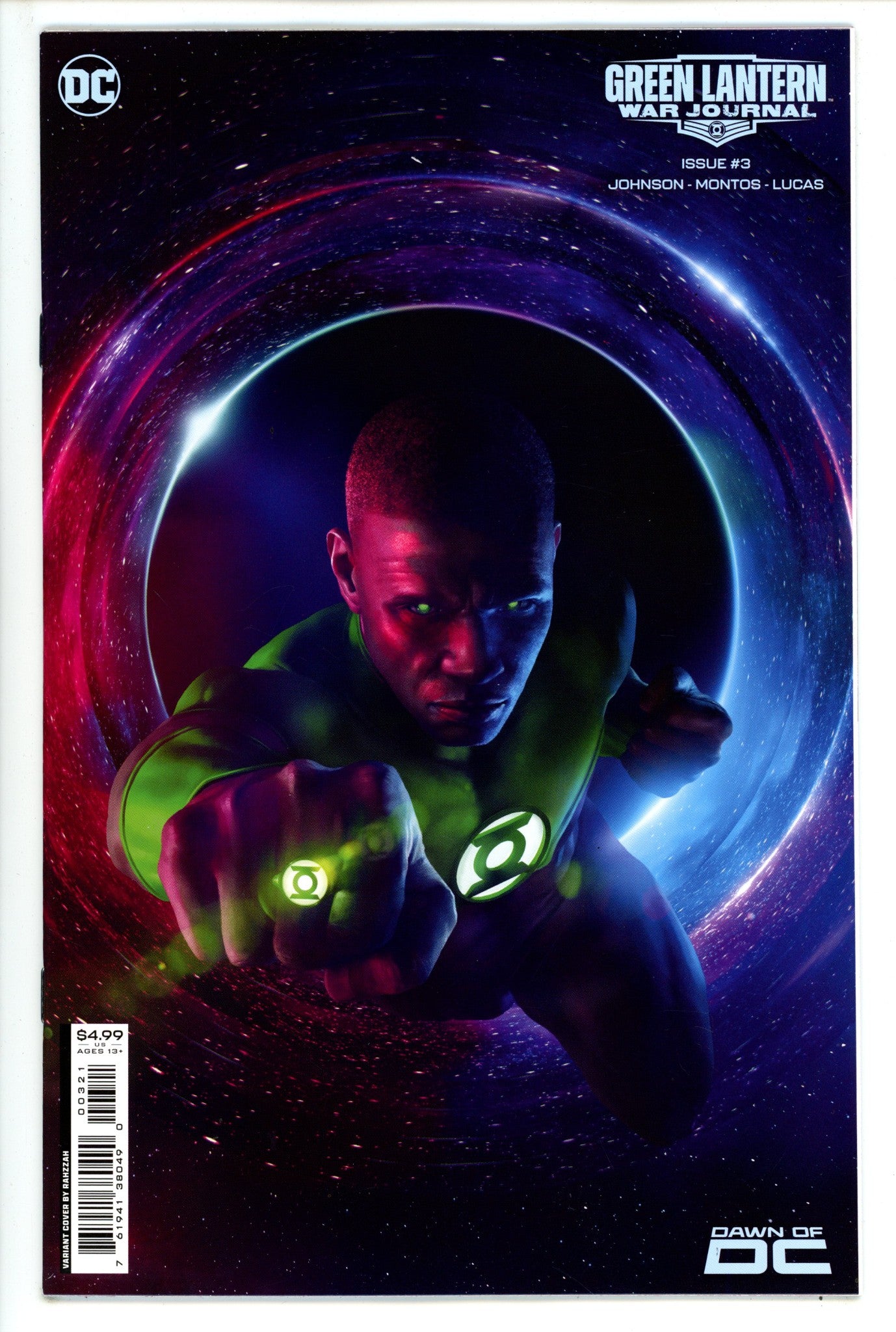 Green Lantern War Journal 3 Rahzzah Variant (2023)
