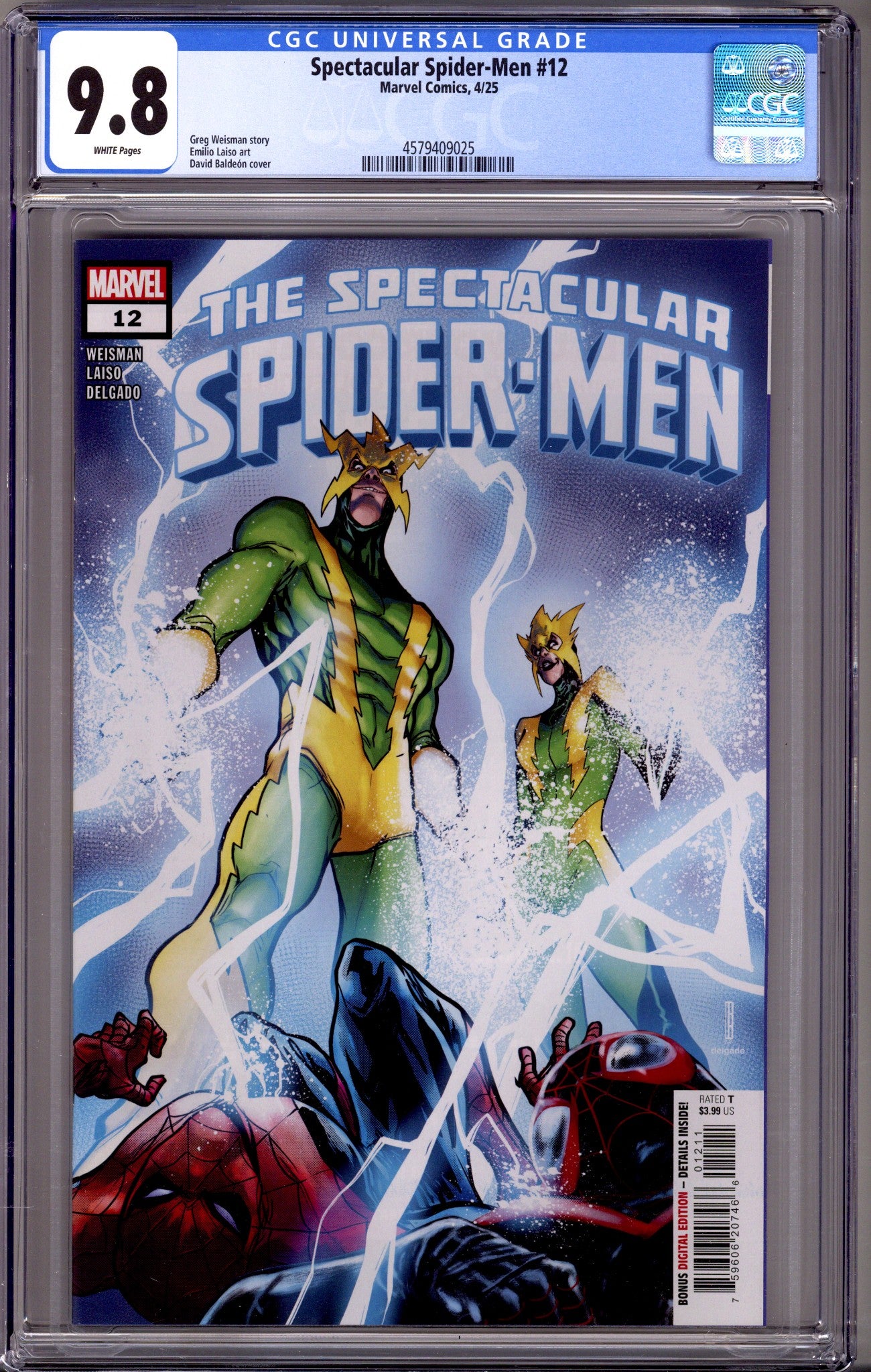 The Spectacular Spider-Men 12 CGC 9.8 (NM/M) (2025)