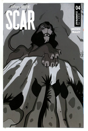 Disney Villains Scar 4 Henderson B&W Incentive Variant (2023)