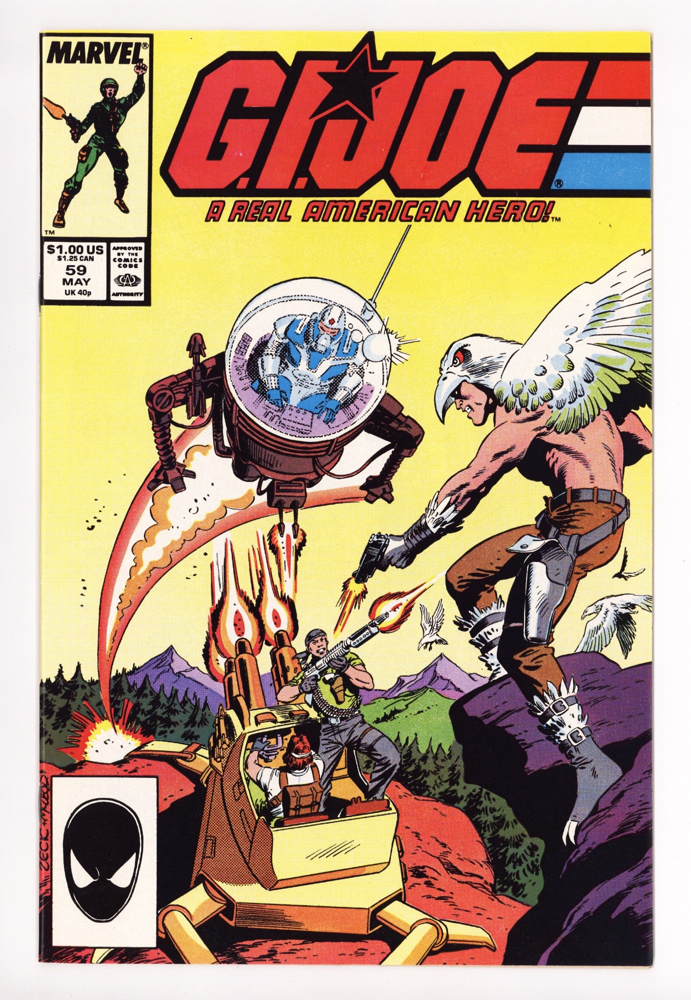 G.I. Joe, A Real American Hero 59 High Grade (1987) 