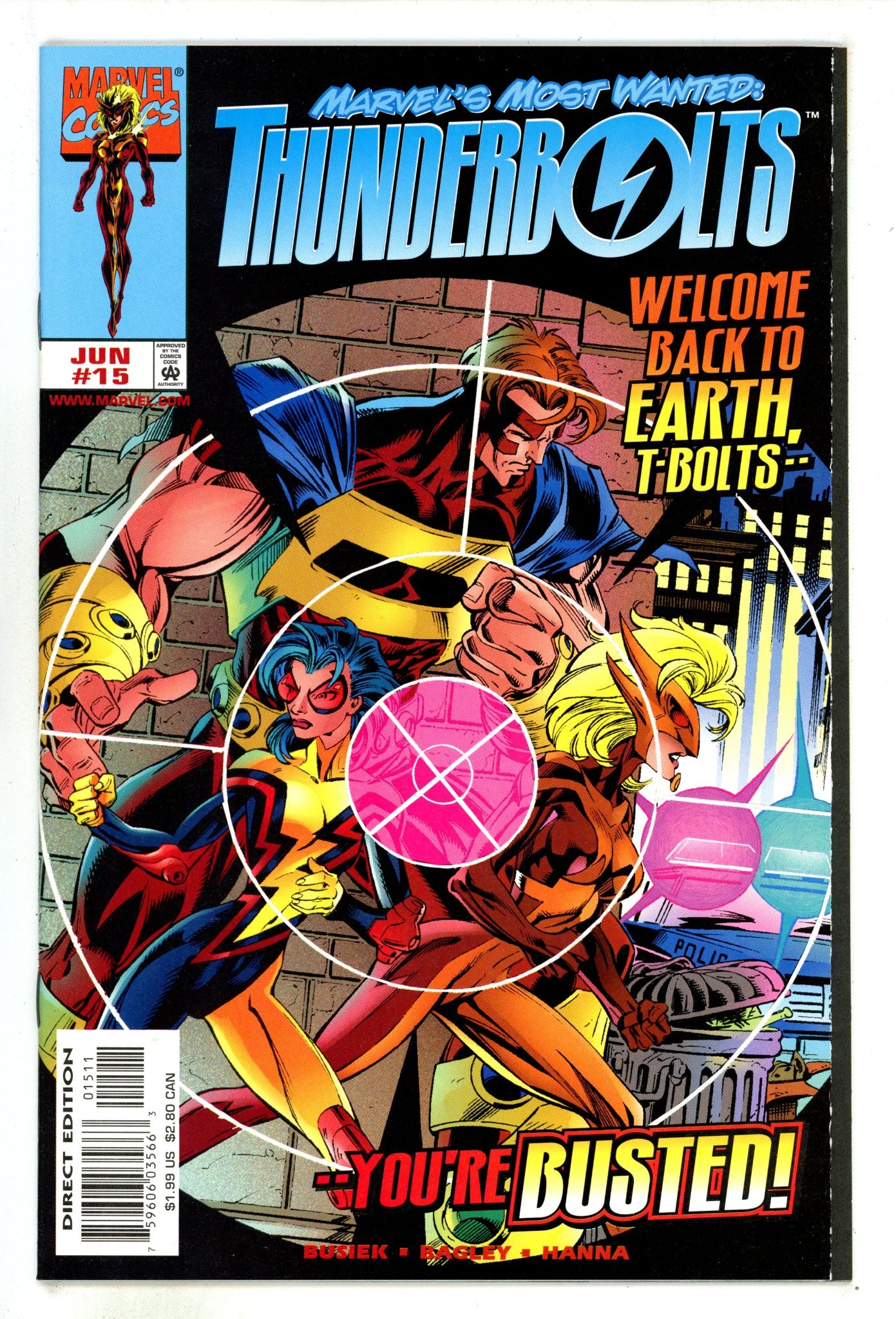 Thunderbolts Vol 1 15 High Grade (1998) 