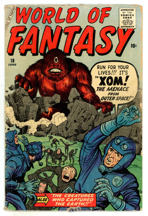 World of Fantasy 18 GD/VG (3.0) (1959) 
