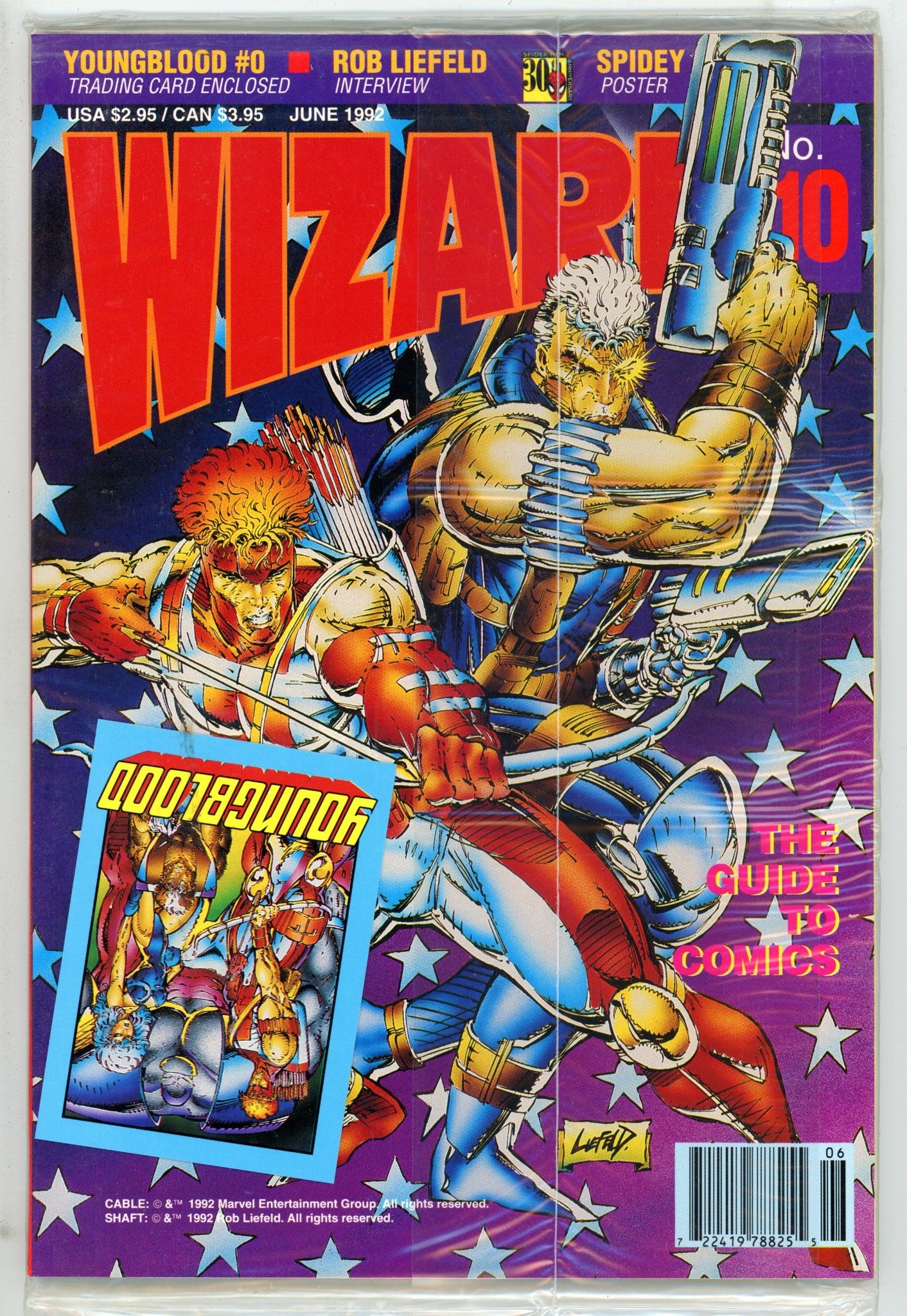 Wizard: The Comics Magazine 10 New, Sealed (1992) Newsstand 