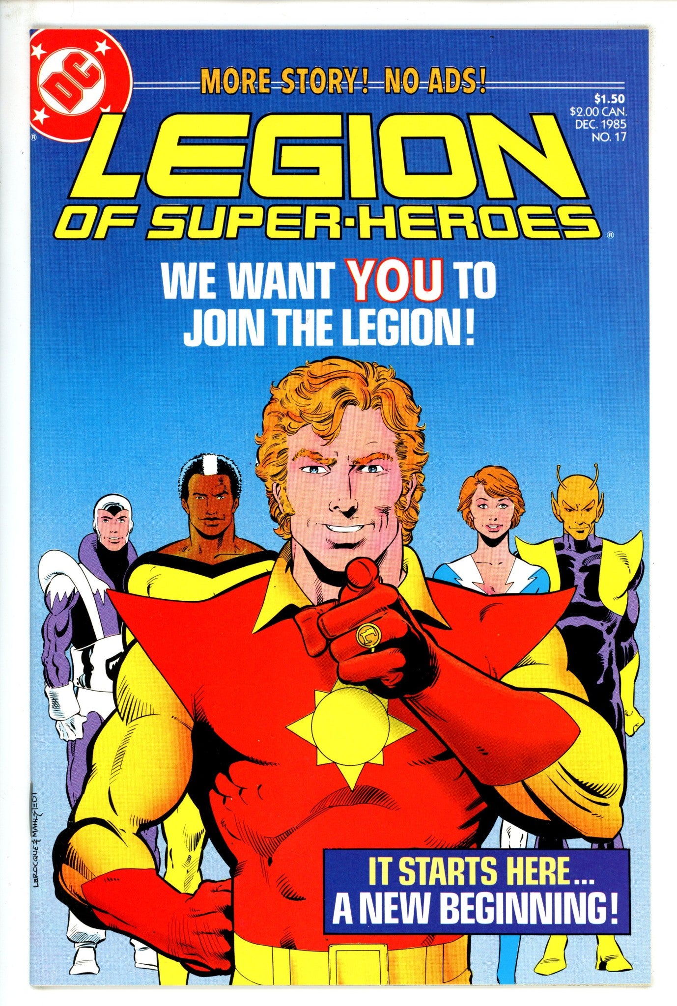 Legion of Super-Heroes Vol 3 17 (1985)